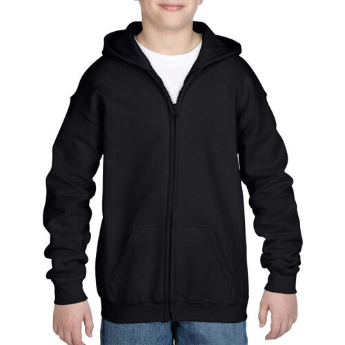 GILDAN&REG; HEAVY BLEND&TRADE; FULL ZIP HOODED YOUTH SWEATSHIRT 18600B Thumbnail