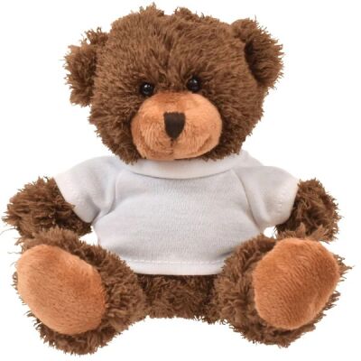 SK-15557 Six Inch Frankie Bear - Brown Thumbnail