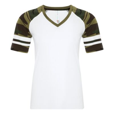 ATC&TRADE; EUROSPUN&REG; RING SPUN BASEBALL LADIES' TEE ATC0822L Thumbnail