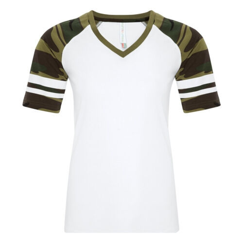 ATC&TRADE; EUROSPUN&REG; RING SPUN BASEBALL LADIES' TEE ATC0822L Thumbnail