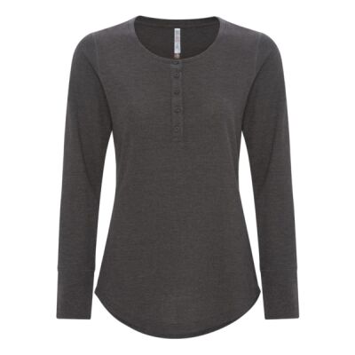 ATC&TRADE; ESACTIVE&REG; VINTAGE THERMAL LONG SLEEVE LADIES' HENLEY ATC8064L Thumbnail