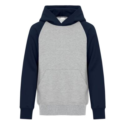 ATC&TRADE; EVERYDAY FLEECE TWO TONE HOODED YOUTH SWEATSHIRT ATCY2550 Thumbnail