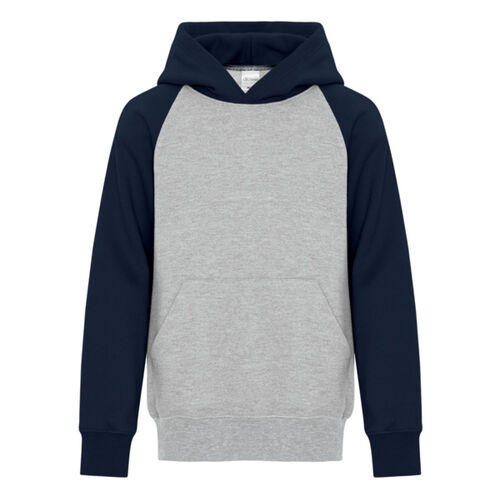 ATC&TRADE; EVERYDAY FLEECE TWO TONE HOODED YOUTH SWEATSHIRT ATCY2550 Thumbnail