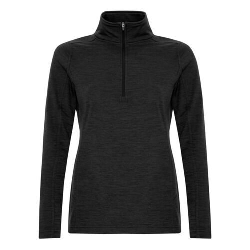 ATC&TRADE; DYNAMIC HEATHER FLEECE 1/2 ZIP LADIES' SWEATSHIRT L2022 Thumbnail