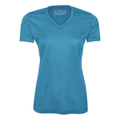 ATC&TRADE; PRO TEAM HEATHER PROFORMANCE V-NECK LADIES' TEE L3517 Thumbnail