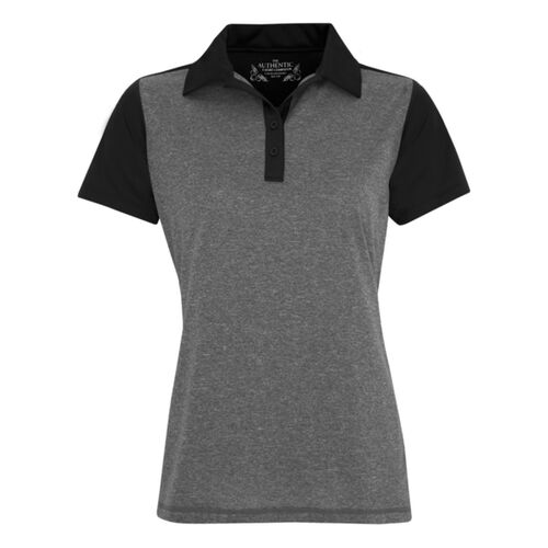 ATC&TRADE; PRO TEAM HEATHER PROFORMANCE COLOUR BLOCK LADIES' SPORT SHIRT L3531 Thumbnail