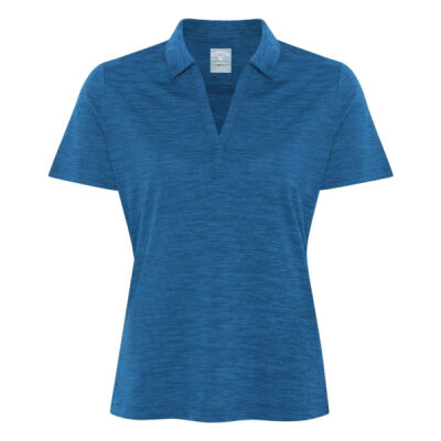 CALLAWAY BROKEN STRIPE TEXTURE LADIES' POLO CGW751 Thumbnail