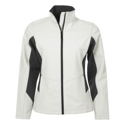 COAL HARBOUR&REG; EVERYDAY COLOUR BLOCK SOFT SHELL LADIES' JACKET L7604 Thumbnail