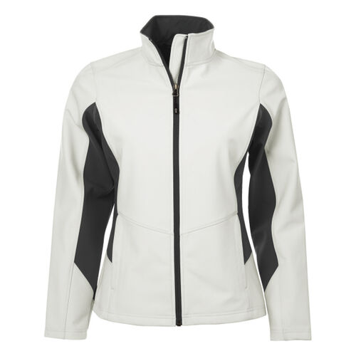 COAL HARBOUR&REG; EVERYDAY COLOUR BLOCK SOFT SHELL LADIES' JACKET L7604 Thumbnail