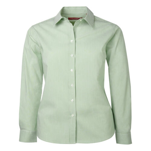 COAL HARBOUR&REG; MINI STRIPE STRETCH WOVEN LADIES' SHIRT L6006 Thumbnail
