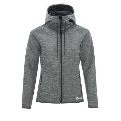 DRYFRAME&reg; DRY TECH FLEECE FULL ZIP HOODED LADIES' JACKET DF7655L Thumbnail