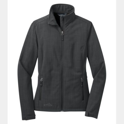 EDDIE BAUER&reg; SHADED CROSSHATCH SOFT SHELL LADIES' JACKET EB533 Thumbnail