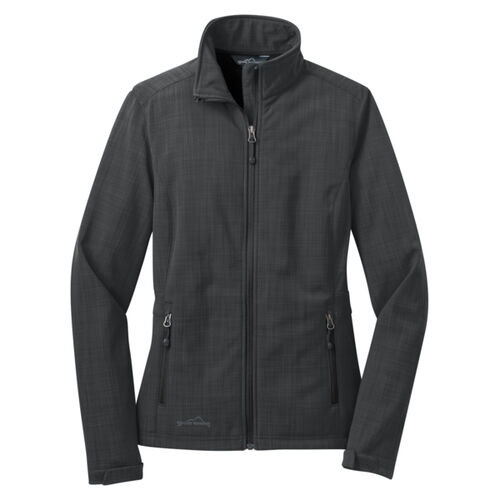 EDDIE BAUER&reg; SHADED CROSSHATCH SOFT SHELL LADIES' JACKET EB533 Thumbnail