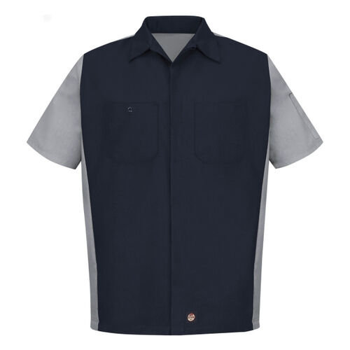 RED KAP&REG; SHORT SLEEVE WOVEN CREW SHIRT SY20 Thumbnail