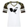ATC&TRADE; EUROSPUN&REG; RING SPUN BASEBALL LADIES' TEE ATC0822L Thumbnail