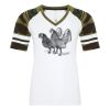 ATC&TRADE; EUROSPUN&REG; RING SPUN BASEBALL LADIES' TEE ATC0822L Thumbnail