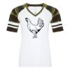ATC&TRADE; EUROSPUN&REG; RING SPUN BASEBALL LADIES' TEE ATC0822L Thumbnail