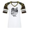 ATC&TRADE; EUROSPUN&REG; RING SPUN BASEBALL LADIES' TEE ATC0822L Thumbnail