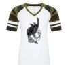 ATC&TRADE; EUROSPUN&REG; RING SPUN BASEBALL LADIES' TEE ATC0822L Thumbnail