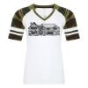 ATC&TRADE; EUROSPUN&REG; RING SPUN BASEBALL LADIES' TEE ATC0822L Thumbnail