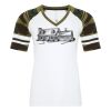 ATC&TRADE; EUROSPUN&REG; RING SPUN BASEBALL LADIES' TEE ATC0822L Thumbnail