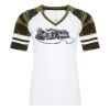 ATC&TRADE; EUROSPUN&REG; RING SPUN BASEBALL LADIES' TEE ATC0822L Thumbnail
