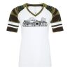 ATC&TRADE; EUROSPUN&REG; RING SPUN BASEBALL LADIES' TEE ATC0822L Thumbnail