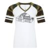 ATC&TRADE; EUROSPUN&REG; RING SPUN BASEBALL LADIES' TEE ATC0822L Thumbnail