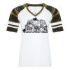ATC&TRADE; EUROSPUN&REG; RING SPUN BASEBALL LADIES' TEE ATC0822L Thumbnail