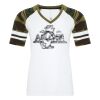 ATC&TRADE; EUROSPUN&REG; RING SPUN BASEBALL LADIES' TEE ATC0822L Thumbnail