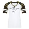 ATC™ EUROSPUN® RING SPUN BASEBALL LADIES' TEE ATC0822L Thumbnail